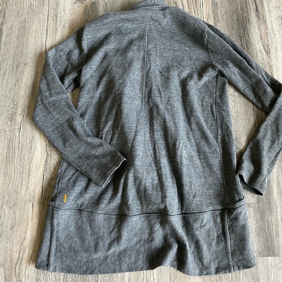 Lucy Charcoal Cozy Long Sleeve Cardigan, size small - Picture 5 of 9